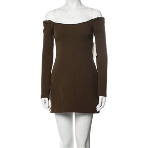 Khaite Off the Shoulder Dress